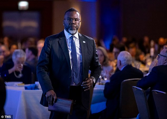 Chicago Mayor Brandon Johnson