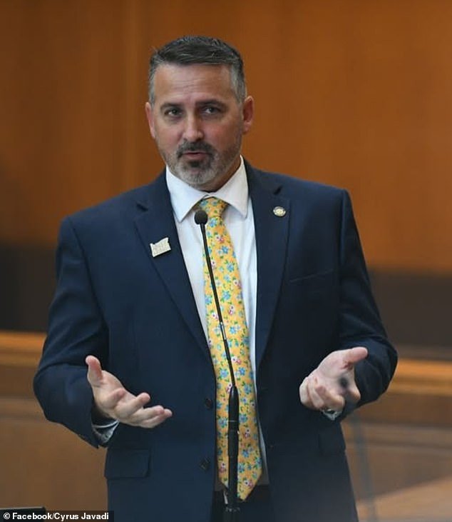 Last month Rep. Cyrus Javadi, another Republican, told a chamber of 50 colleagues that he was sexually abused by his babysitter as a child while advocating for victims' rights