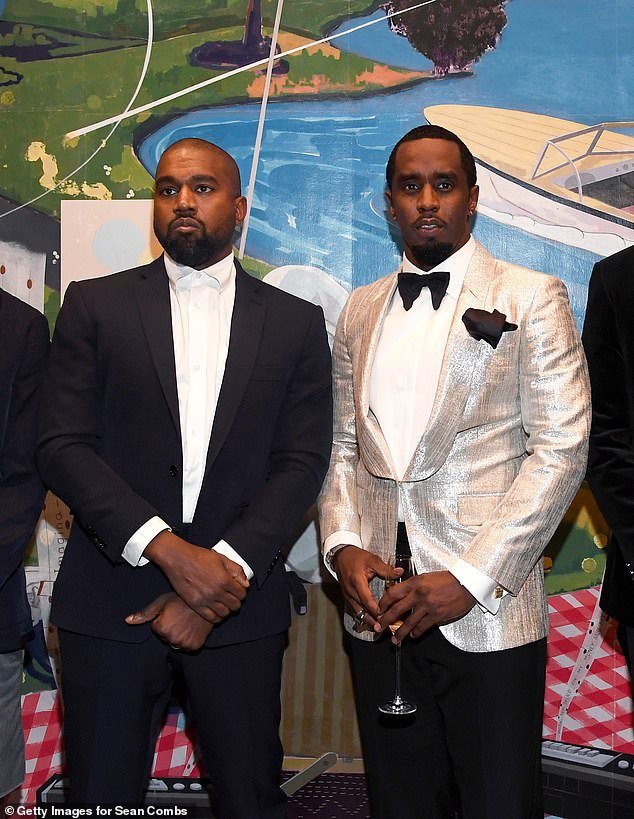 In March, a phone call between Diddy and West was leaked ( pictured 2019)