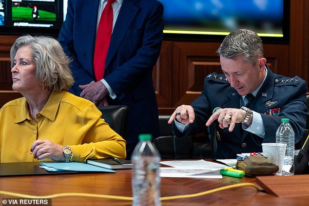 Chief of staff Susie Wiles and Trump's Top general Dan 'Razin' Caine
