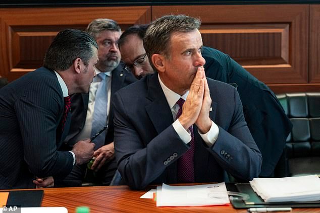 CIA Director John Ratcliffe in the Situation Room