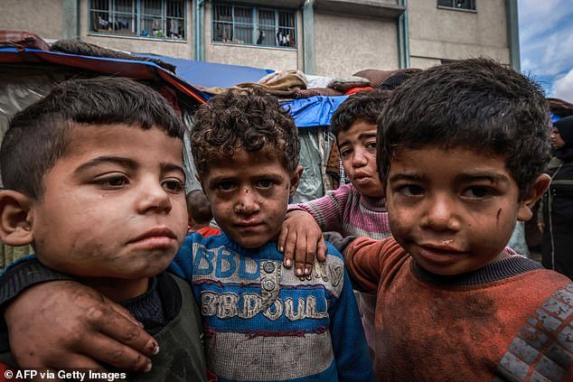 The RAF airdropped more than 10 tons of food into Gaza last week for the first time amid fears that 1.1million people face 'imminent' famine in a 'catastrophic' humanitarian crisis