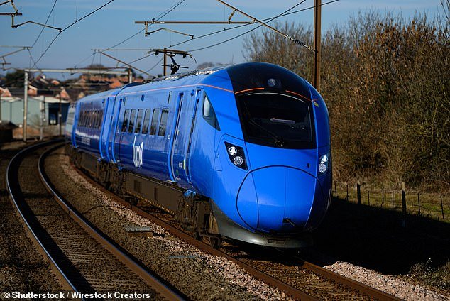 Transport company FirstGroup announced a plan to run six return trains a day between London Euston and Rochdale via Manchester Victoria. The services would be operated under FirstGroup's Lumo brand. Above, a Lumo train at Grantham