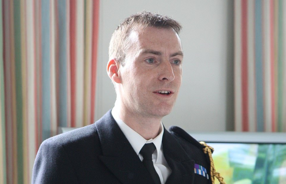 Russia has expelled the British defence attaché in a tit-for-tat response after the UK kicked out Moscow's counterpart and accused him of being a spy Captain Adrian Coghill (pictured), a Royal Naval officer based at the British Embassy in Moscow, has been given a week to leave the country, the Russian foreign ministry confirmed on its Telegram channel.