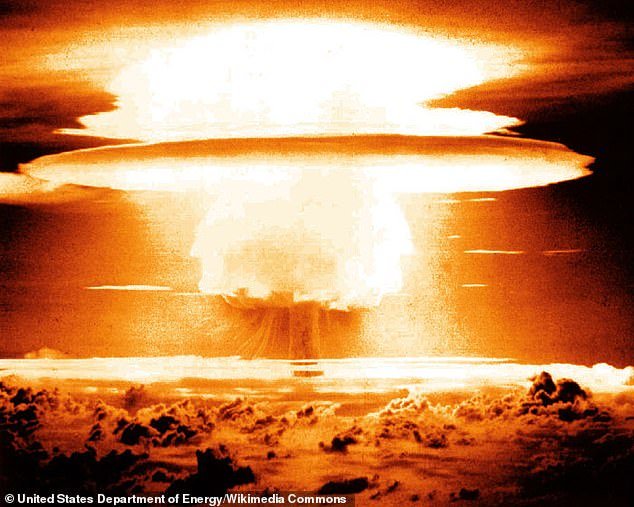 The Castle Bravo nuclear test: the detonation of the most powerful thermonuclear device ever tested by the United States, on March 1, 1954