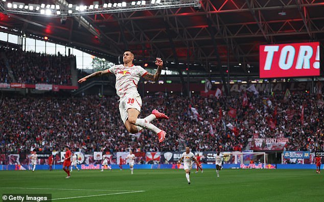 As someone who can execute a slam dunk as easily as a close-range header, it is no surprise Benjamin Sesko has always reached for the stars
