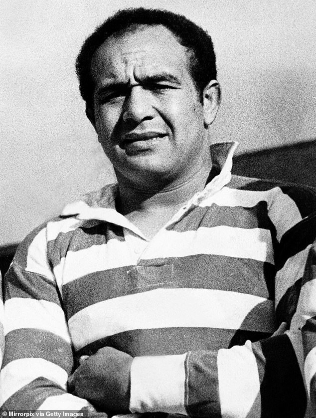 Billy Boston, pictured in 1963, will be the first rugby league player to be knighted